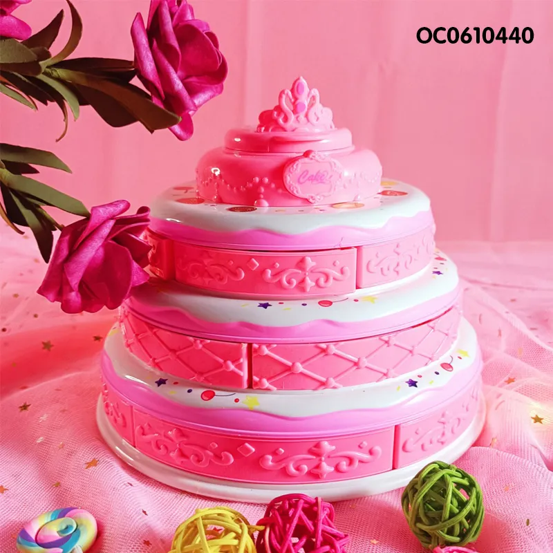Wholesale Gift Play and Beauty Cosmetic Fashion Dresses Make up Makeup Sets Box Toy for Kids Girls