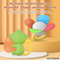 Wholesale Silicone Soft Baby Montessori Giraffe Rattle Sensory Toys Baby Teether