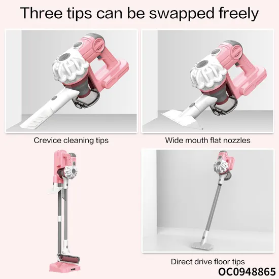 Girls Pretend Play & Preschoolcleaning Tool Robot Vacuum Cleaner Kids Toy Housekeeping Tool Toys