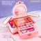 Wholesale Nail Polish Kids Fashion Makeup Kit Gift for Girl Real Make up Sets Full Box Toy with Mirror