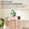 Wholesale Montessori Musical Soft Hanging Bed Bell Montessori Sensory Baby Teether Toys