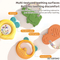 Wholesale Montessori Rattle Ball Silicone Educational Teether Sensory Toys for Baby