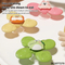 Baby Montessoris Silicone Spinning Bath Toys Bathing Sucker Sensory Toy Rotating Rattles Early Educational Fidget Toy