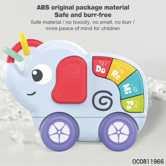 Cartoon Elephant Rattle Sensory Toys Montessori for Babies Girl Toys