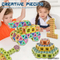 Wholesale Educational Montessori 850PCS Plastic Dly Building Block Toy for Kids