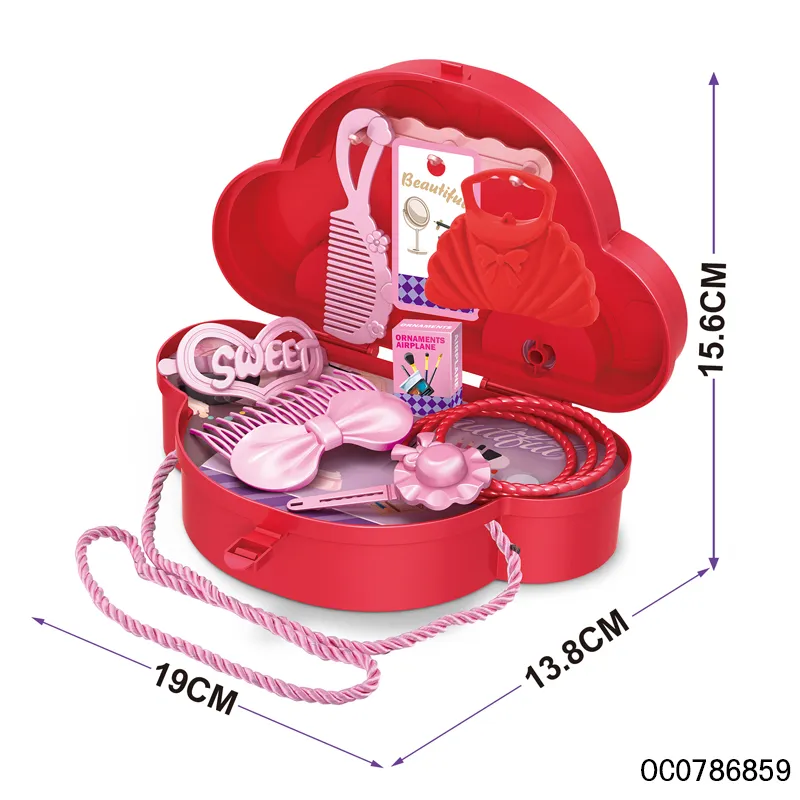 Wholesale Children Girls Beauty Fashion Products Pretend Play Portable Makeup Toy