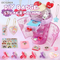 DIY Pink Jewelry Box Fashion Girl Makeup Making Ring Ideas Mini Cosmetic Make up Toys for Girls