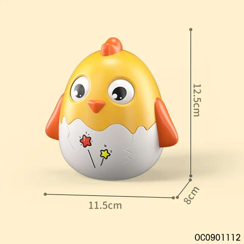 Wholesale Baby Gift Set Rattle Toys Baby Classic Toys Cartoon Roly Poly Toy