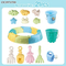 Wholesale New Summer Fun Children's Play Sand Beach Plastic Toddler Outdoor Toys