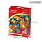 Wholesale Educational Montessori Colorful 3D DIY Mini Puzzle Building Block Bricks Set Toy for Kids