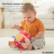 Personalized Cartoon Fox Design Soft Plush Hand Rattle Toy with Sound for New Born Baby Sensory Fidget and Soothing Cloth Ball Toy