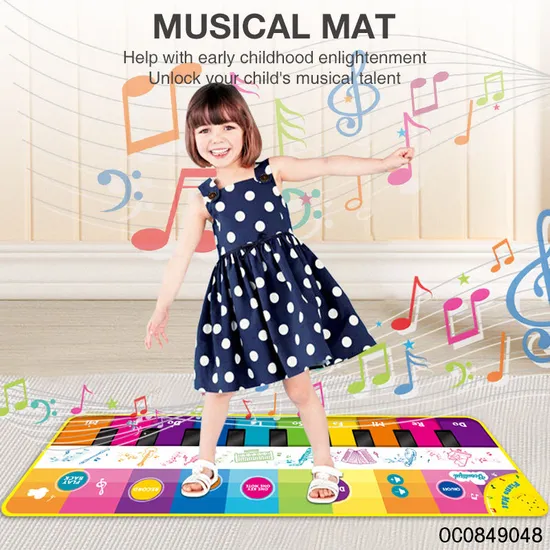 Wholesale Children Montessori Musical Instruments Piano Light-up Keyboard Electronic Toy for Kids