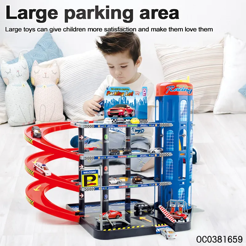 Wholesale Children Parking Kids Diecast Mini Metal Model Car Toy