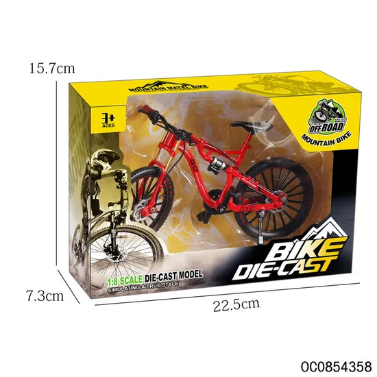 1: 8 Scale Bike Toys Construction Motorcycle Diecast Mini Alloy Model Bicycle Toy for Sale
