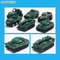Wholesale 1: 64 Scale Diecast Construction Models Freewheel Cars Green Metal Vehicle Toy for Hot Selling