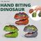 Wholesale Gifts Finger Dinosaur Pullback Custom Interactive Toy Miniature Cars for Children