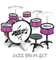 Wholesale Quality Outdoor Kids Musical Musical Instruments Drum Set for Kids