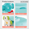 Wholesale Popular Animal Education Baby Cartoon Plastic Wind up Custom Toy for Kids