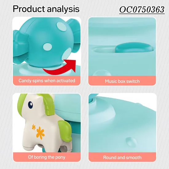 Wholesale Popular Animal Education Baby Cartoon Plastic Wind up Custom Toy for Kids