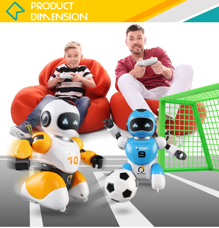 Wholesale Plastic New Wireless Charger Remote Control Football Game Educational Electronic Toy Robot for Boys