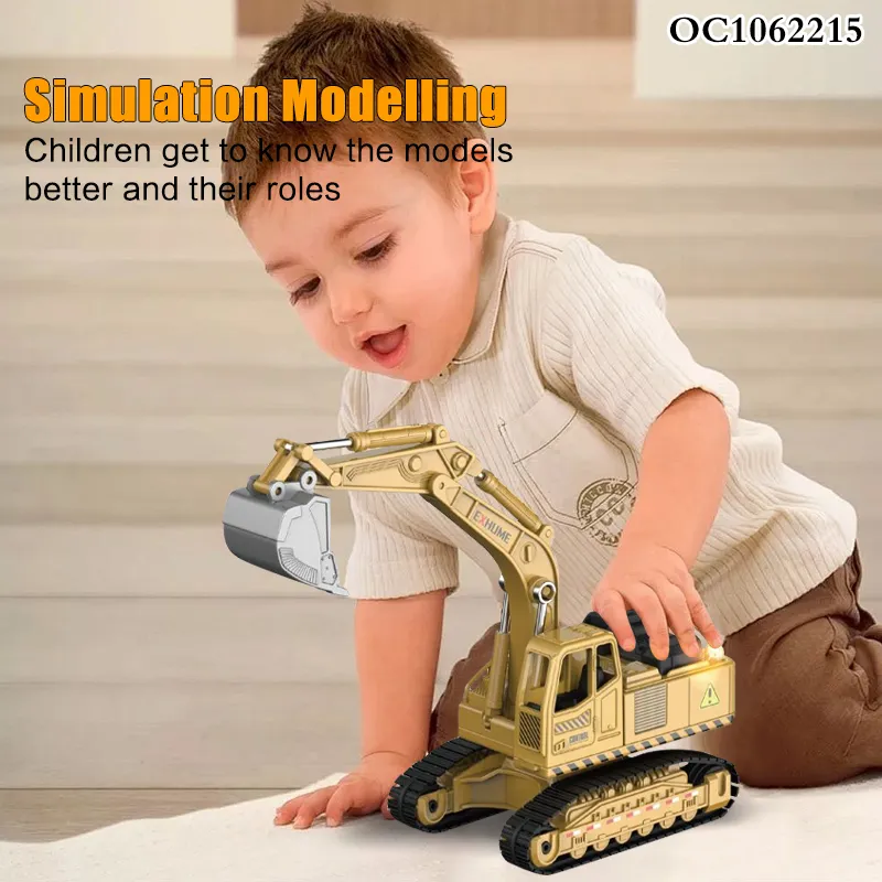 Diecast Construction Children Mini Die Cast Kids Vehicle Metal Toys