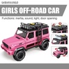Wholesale Pink 1: 14 Scale off-Road Light Sound Car Friction Kids Plastic Model for Kids