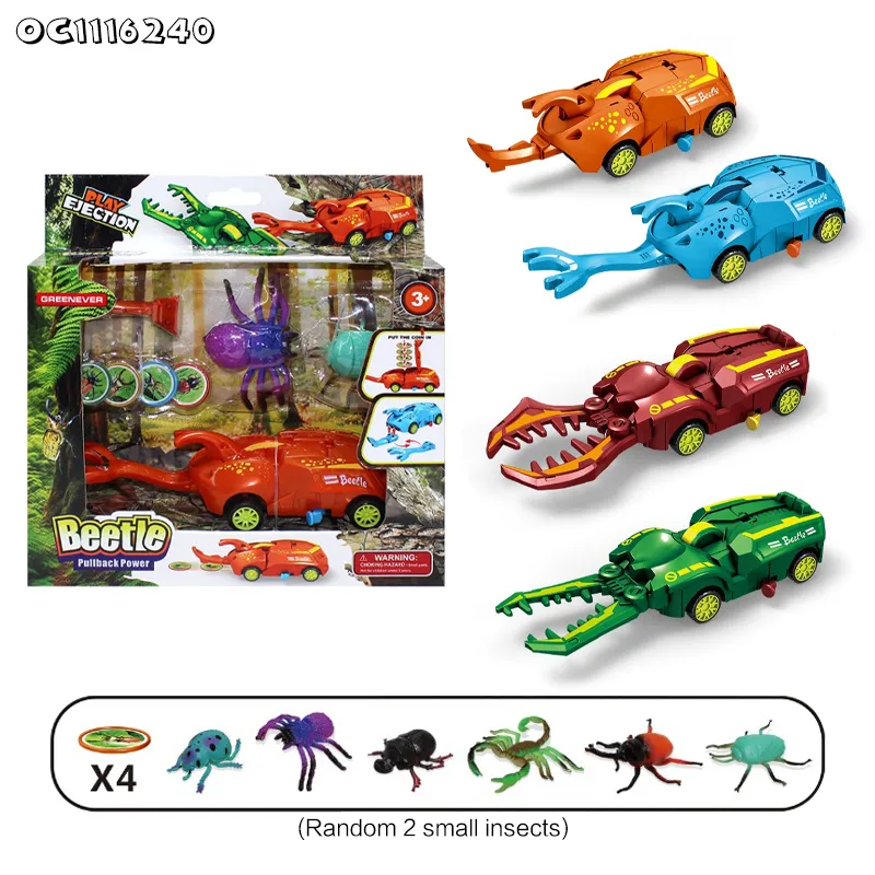 Wholesale Freewheel Children Racing Games Educational Fire Mini Car Truck Toy Model