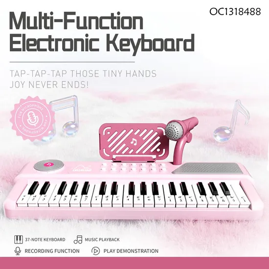 Wholesale Educational Montessori Sensory Electronic Musical Instrument Electric Keyboard Piano