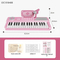 Wholesale Educational Montessori Sensory Electronic Musical Instrument Electric Keyboard Piano