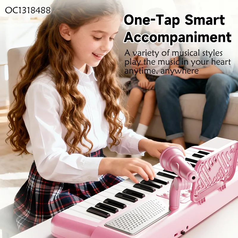 Wholesale Educational Montessori Sensory Electronic Musical Instrument Electric Keyboard Piano