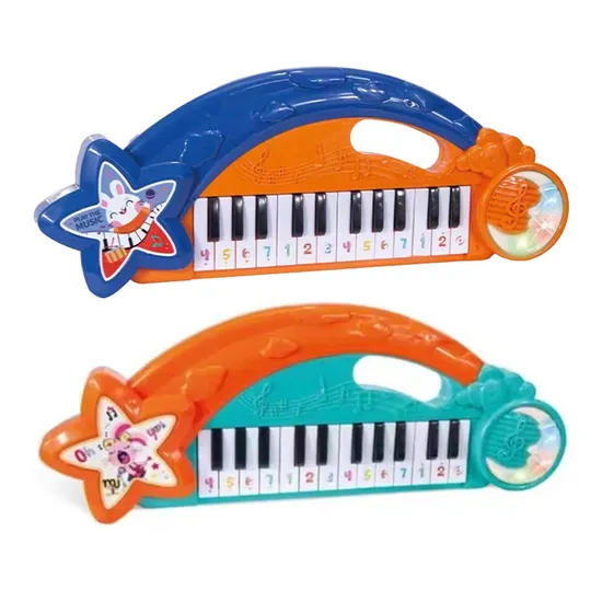 Wholesale Montessori Sensory Learning Electronic Organ Musical Instrument Piano Keyboard Toys for Kids
