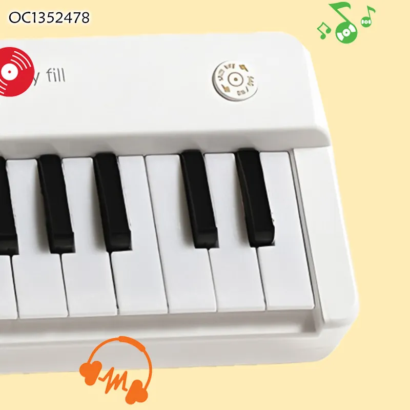 Wholesale Electronic Montessori Educational Musical Sensory Baby Baby Gift Piano Toy Keyboard with LED Light up