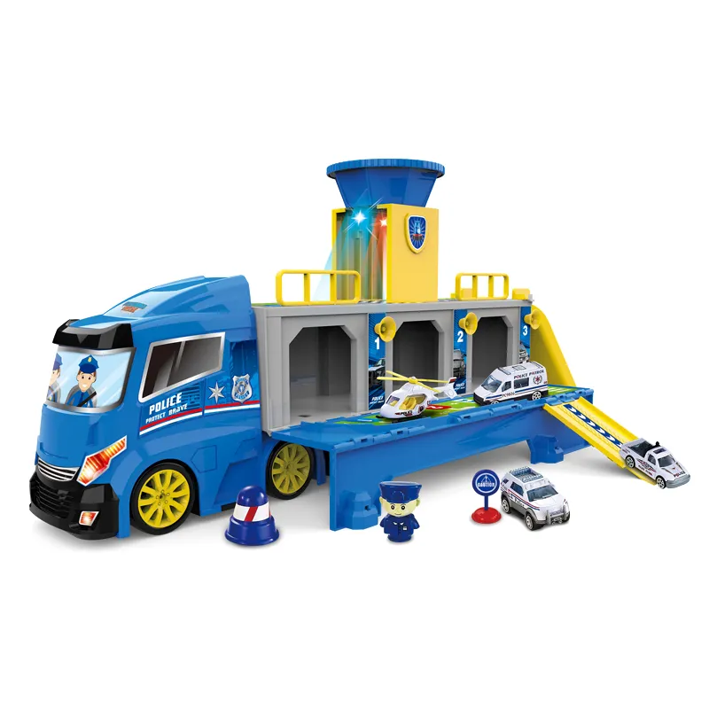 Wholesale Alloy Lighted up Musical Kids Electric Diecast Model Cars Truck