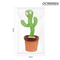 Wholesale Electronic Cute Cactus Baby Plush Dancing and Singing USB Charging Toy for Kids
