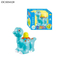 Wholesale Small Plastic Animal Press and Go Friction Dinosaur Car Educational Kids Toy