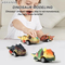 Wholesale Dinosaur Model Mini Pull Back Animal Car Plastic Cheap Small Toy Set