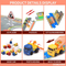 Wholesale Children's Educational Track Kids Car Toy Play Set Pull Back Engineering Truck Toys Set