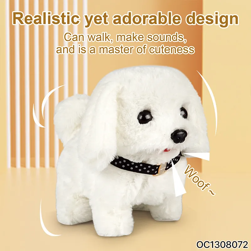 Wholesale Pet Creative Custom Stuffed Animals Electrical Plush Dog Toys for Kid