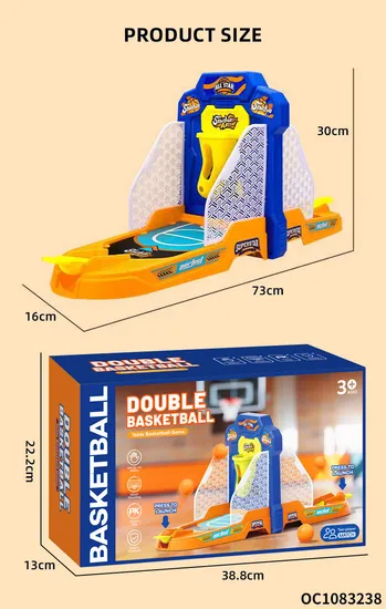Wholesale Family Interactive Board 2 Players Fighting Fun Toy Games Basketball Ball Hoop Game for Kids