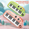 Wholesale Educational Musical Instruments Piano Keyboard Electronic Organ for Kids with Flashing Light