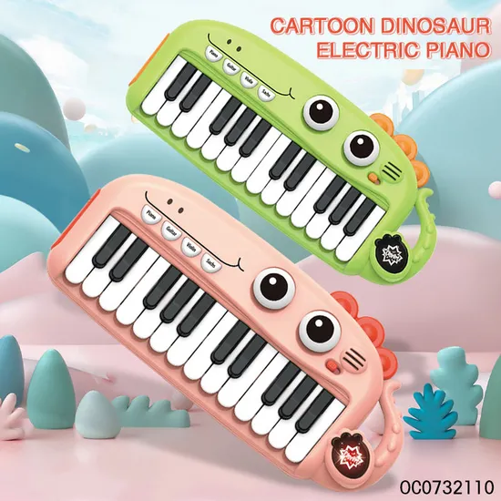 Wholesale Educational Musical Instruments Piano Keyboard Electronic Organ for Kids with Flashing Light