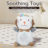 Wholesale Children Sleep Plush Bear Lion Soothing Doll Baby Soothing Night Light Flashlight Toy with Music