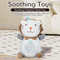 Wholesale Children Sleep Plush Bear Lion Soothing Doll Baby Soothing Night Light Flashlight Toy with Music