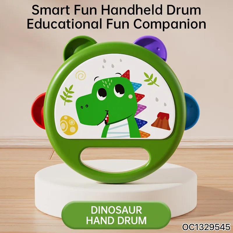 Wholesale Kids Musical Cartoon Sensory Plastic Musical Toy Hand Drum