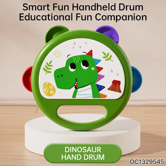 Wholesale Kids Musical Cartoon Sensory Plastic Musical Toy Hand Drum