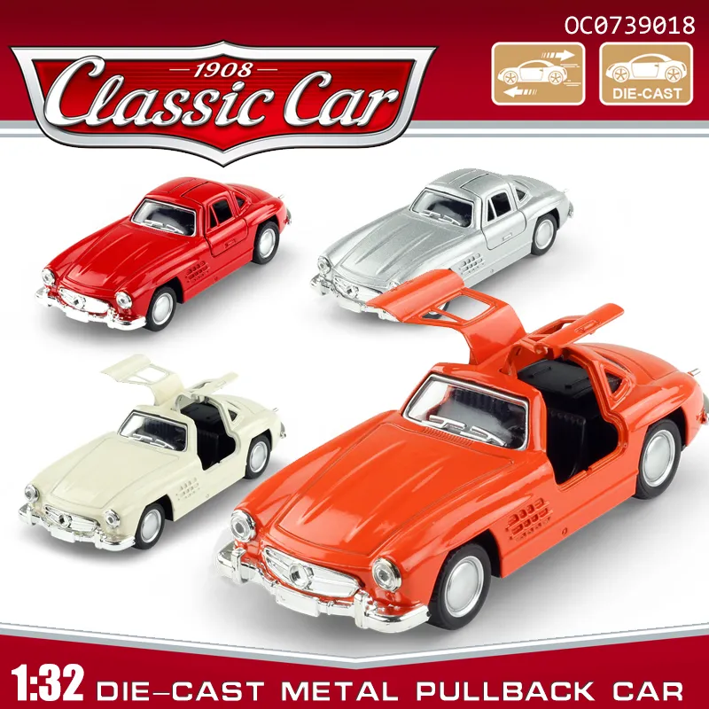 Wholesale Diecast Car 1: 32 Custom Die Cast Mini Small Cars Toys Model for Children