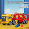 Wholesale Construction Friction Car Transporter Car Truck Toy Car Set for Kids with Light Sound