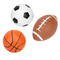 Wholesale Inflatable 3 Styles Outdoor Soccer Football Basketballball Toy Balls for Kids
