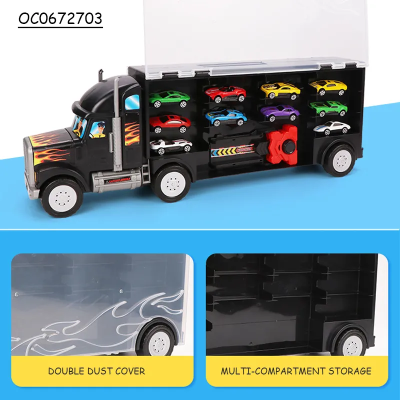 Wholesale Diecast Children Truck Metal Diecast Model Set Mini Metal Car Toy for Kids