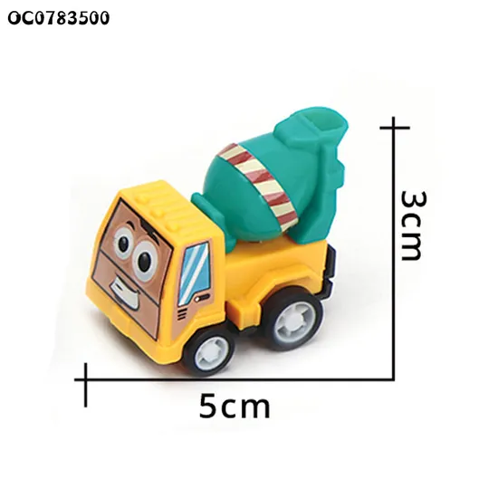 Wholesale City Custom Engineering Mini Pull Back Toy Car Small Toy Truck Model